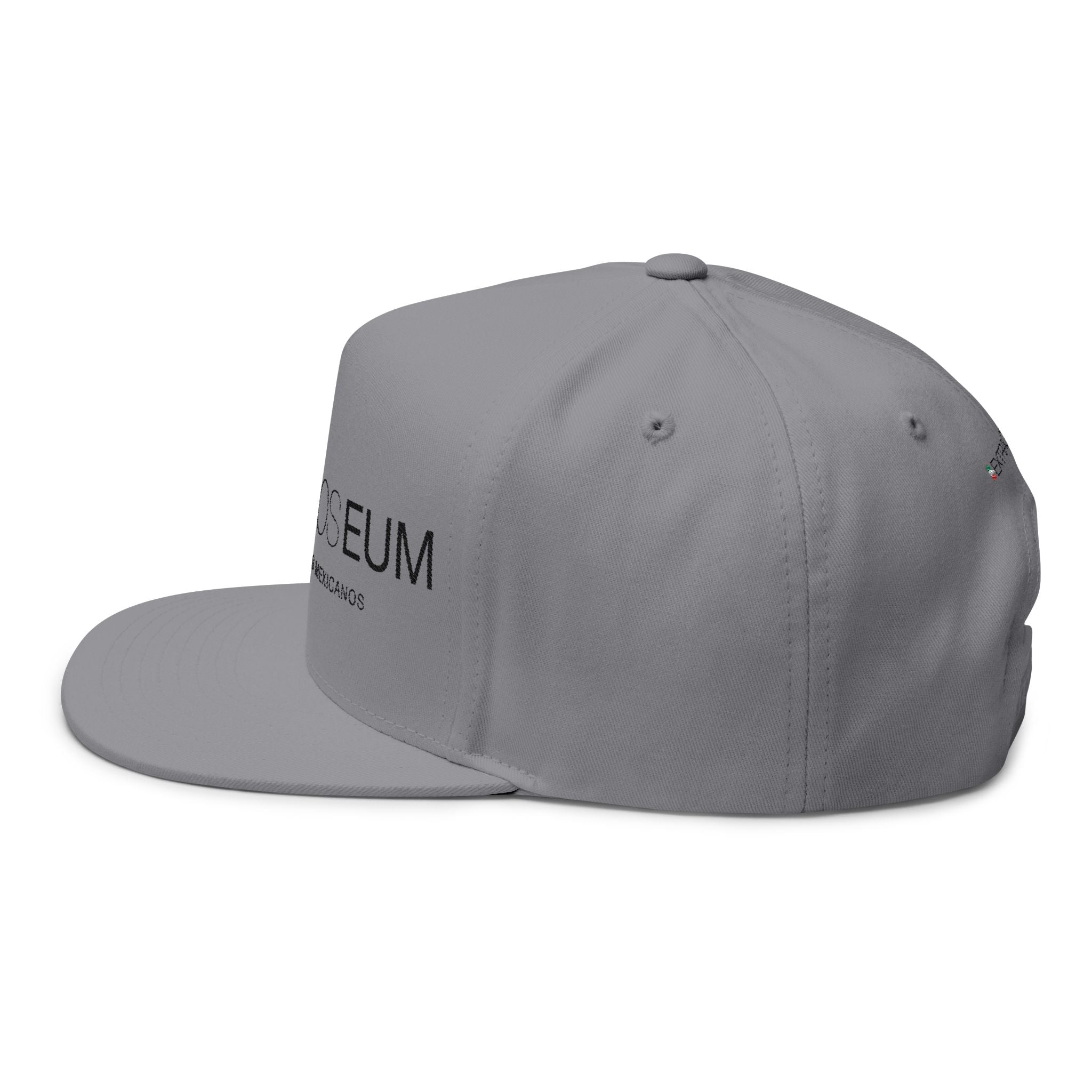 Gorra plana con visera bordada y elegante - Extractos EUM